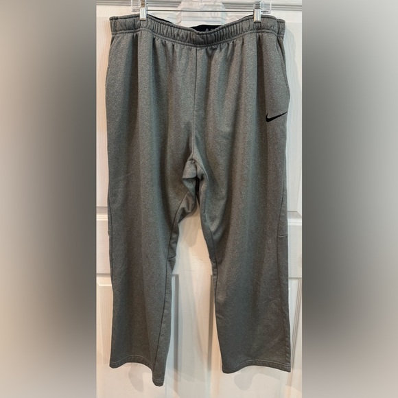 Nike Dri-Fit Grey Athletic Pants Men’s Size 4XL Pockets - Picture 1 of 8